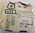 Valjoux 72 Part #404 Female Stem. New Old Stock. Fixed Price $39.89.