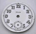 Vtg C1914 Rolco Rolex WW1 Genuine Ceramic Trench Gents Wrist Watch Face 27MM. Fixed Price $182.56.