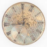 Unsigned Swiss 48.1 X 10.9 Mm Key Wind Antique Pocket Watch Movement, Keeps Time. Fixed Price $68.00.
