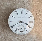 1882 Illinois Key-wind Watch Mvt & Dial 18S 11J G2 Parts/repair Broken Staff. Fixed Price $54.00.