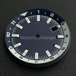 36.5MM Blue & White Watch Dial For Seiko NH35A Movement. Fixed Price $26.64.