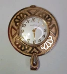 Vtg Caravelle By Bulova Swiss Made Wind Up Mechanical 7J Pendant Watch Runs. Fixed Price $29.71.