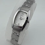 Pulsar Japan Quartz Watch VC10-X016 Women Silver Barrel Analog New Battery 6.5". Fixed Price $21.24.
