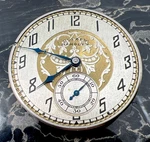 1918 Hampden 12S 17J Viking Model 5 Pocket Watch Movement Parts Or Repair. Fixed Price $34.99.