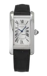 Cartier WSTA0017 Tank Americaine Steel Automatic 22.60MM X 41.60MM Msrp $5600. Fixed Price $4295.95.