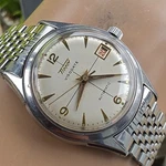 Vintage Tissot Visodate Men's Manual Wind Watch REF:6606-2L Swiss 1955. Fixed Price $399.00.