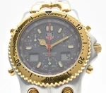 Tag Heuer S/el CG1122-0 Senna Chronograph Gray Gold Quartz Men's Watch. Fixed Price $649.99.