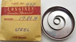 Longines 17.89M Pocket Watch Part #770 Bluish Tongue End Mainspring. Fixed Price $18.00.