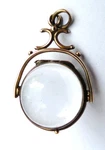 Pools Of Light Victorian 10K Gold Locket/watch Fob Circa 1880S. Fixed Price $435.00.