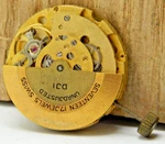 Vintage Dji A. Shield 2166 17 Jewel Automatic Wrist Watch Movement With Crown. Fixed Price $49.00.