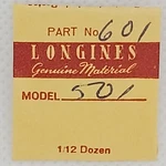Longines Cal. 501 601 Upper Jewel For Center Wheel / Large Driving. Fixed Price $35.00.