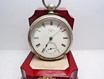 1877 Waltham Pocket Watch, Grade Wm. Ellery, Size 18S, 11 J, No Key. Fixed Price $119.00.