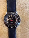 Titus Hand-winding Vintage Mens Swiss, Bezel Black Dial Watch A2150-U. Fixed Price $80.00.