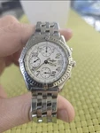 Breitling Chronomat White Unisex Adult Watch - A13050.1. Fixed Price $2031.20.