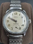 Vintage Wyler Incaflex Woodsman Swiss Manual Wind Sub-seconds Watch Rare Dial. Fixed Price $179.99.