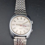 Vintage Men's C1975 Swiss Le Cheminant Alarm Automatic Watch 17 Jewel As 5008. Fixed Price $531.51.