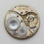 Lord Elgin Grade 451 Model 12 Size Pocket Watch Movement & Unique Dial Ca 1923. Fixed Price $45.00.