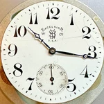 * 1909 16S New York Standard Excelsior 7J Pocket Watch Movement To Fix N1. Fixed Price $19.95.