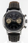 Le Jour Valjoux 7733 Reverse Panda Chronograph Watch. Fixed Price $2400.00.