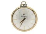 Vintage Jules Jungensen 14K Gold 40MM Slim Thin Open Face Pocket Watch Cal. P330. Fixed Price $1698.30.