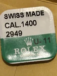 Rolex Parts 1400 2949 Sliding Pinion Nos, Sealed. Fixed Price $30.00.