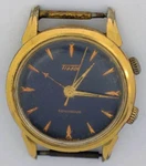 Vtg Tissot Sonorous Gold Plated Alarm Wristwatch. Ref: 71402-1. Cal: 25.6-821.. Fixed Price $270.00.