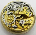 Minerva Chronograph Watch 17 J. Movement Working Order For Project Parts. Fixed Price $1650.00.