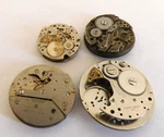 Lot Of 4 Swiss Movement For Parts Repair. Skum 929-15-6. Fixed Price $39.89.
