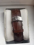For Tissot 1853 20MM Croc Brown Leather With Stainless Steel Deployment Clasp. Fixed Price $47.08.