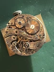 Good Balance Bulova 10AN Watch Movement 15J Warped Hairspring. Fixed Price $21.60.