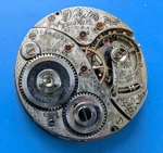 18 Size 21 Jewel Elgin Veritas Grade 239 Model Pocket Watch Movement Parts. Fixed Price $30.00.