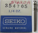 Seiko 354705 Watch Part: One Stem 5420A 5421A Pulsar Y590 Y591 Tap 11. Fixed Price $9.00.