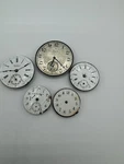 Vintage Lot Of 5 Mechanical Pocket Watch Movements For Parts - Various Makers. Fixed Price $54.99.