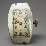 Vintage Central Watch Movement Original Dial & Hands Unique Shape. Fixed Price $20.00.