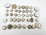 Vintage Antique Watch Movement Lot Of 38+ Bulova Benrus Elgin Wittnauer 4 Parts. Fixed Price $129.00.
