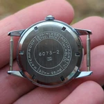 1950S Swiss Nos Waterproof Watch Case 33MM For Movement Rehoming (wg). Fixed Price $27.25.