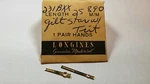 Longines Gilt/gold Star, Hour Minute Hands For Movement Cal 890, Length 25MM. Fixed Price $27.00.