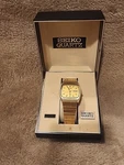 Vintage 1980'S Men Seiko Sq Quartz Day Date 8123 - 5089. Fixed Price $399.95.