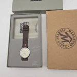 New Vintage Rare Marlboro Swiss Army Country Store Wrist Watch W/ Box & Sleeve. Fixed Price $185.00.