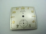 Deluxe Elgin Vintage Pearl Watch 22.2MM Subdial 6MM Numeral Markrs. Fixed Price $29.00.