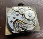 Vintage Benrus Ax 11 17 Jewel Watch Movement- For Repair. Fixed Price $28.00.