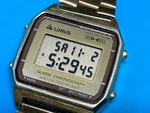 Vintage Lorus Men's Digital Watch Alarm Chrono W309-5080 Tested New Battery. Fixed Price $30.00.
