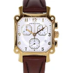 Hamilton 6318 Lloyd Chronograph Quartz 45MM Stainless Steel Leather Strap #KN739. Fixed Price $397.13.