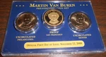 2008 Presidential $1 Coin P, D, & - Martin Van Buren 3 Set. Fixed Price $11.00.