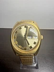 Vintage 1972 Timex Marlin Mechanical Men's Watch 26960-2772 Day/date 34MM Runs. Fixed Price $56.99.