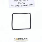 Generic Caseback Gasket For Rado 81 204.0356.3 (new). Fixed Price $19.08.