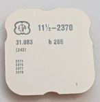 Nos Eta Cal 2370 2373 2375 Watch Part 242 Cannon Pinion Ht 2.65. Fixed Price $17.99.