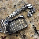 G74 Vtg Deco Cyma Gold Plate Ladies Wrist Watch Running-works Parts Repair. Fixed Price $40.00.