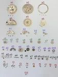 Rolex Caliber A296 Movement Parts Fork Wheel Spring Bridge 700 A295 A260 A265. Fixed Price $110.00.
