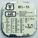Fhf 55 Setting Lever Spring - 445. Fixed Price $16.06.